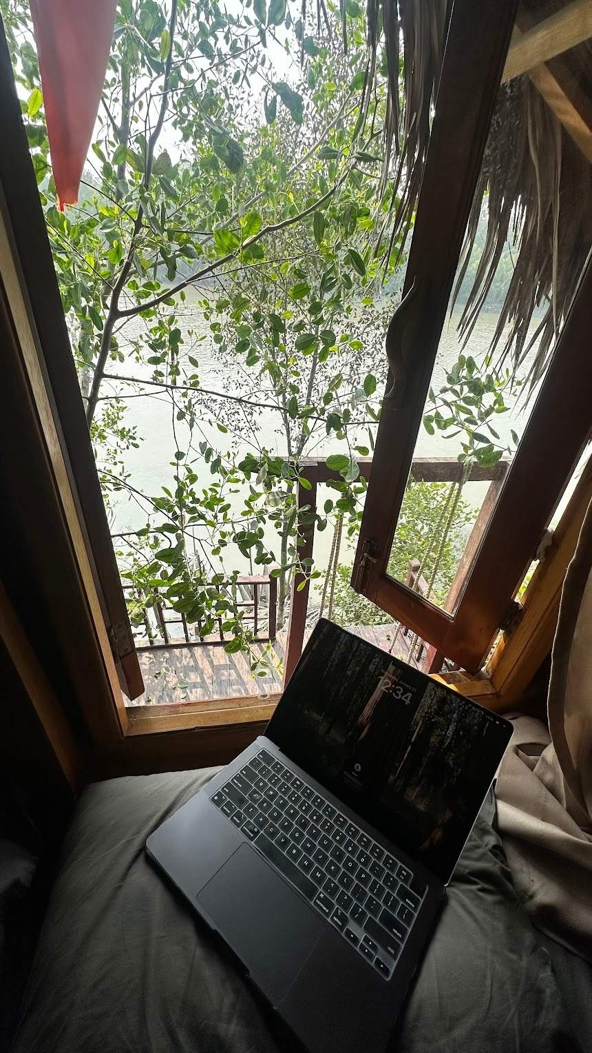 Writing from a treehouse in the Sundarbans, Bangladesh — the Traveler Bibles way